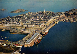 35 Saint Malo Vue D'ensemble De La Cité  Carte Vierge Non Circulé (scan R\V ) N° 16 \MO7024 - Saint Malo