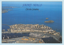 35 Saint Malo Vue Du Ciel De La Cité Corsaire Carte Vierge Non Circulé (scan R\V ) N° 19 \MO7024 - Saint Malo