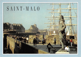 35 SAINT MALO  Promenade Sur Les Remparts  Carte Vierge Non Circulé (scan R\V ) N° 46 \MO7024 - Saint Malo