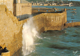 35 SAINT MALO Marée D'équinoxe Vagues De 12 Mètres Carte Vierge Non Circulé (Scan R/V ) N° 16 \MO7025 - Saint Malo