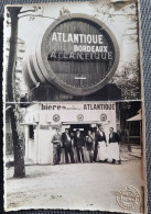 Bieres Atlantique  Bordeaux (33) Bar Dans Une Foire ?   Photographe Numa De Périgueux (24)  Pli Central - Berufe