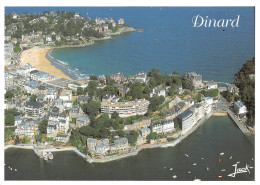 35 DINARD La Cale Du Bec De La Vallée Et Plage De L'écluse  Carte Vierge Non Circulé (Scan R/V )n° 31 \MO7026 - Dinard