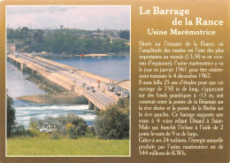 35 DINARD Barrage De L'usine Marémotrice De La Rance  Carte Vierge Non Circulé (Scan R/V )n° 38 \MO7026 - Dinard