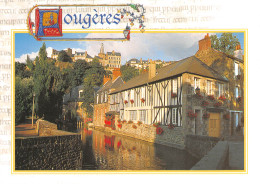 35 FOUGERES Quartier Des Tanneurs Et Drapiers  Carte Vierge Non Circulé (Scan R/V )n° 53 \MO7026 - Fougeres