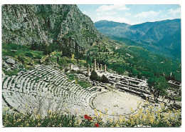 THEATRE AND TEMPLE OF APOLLO.-  DELPHI .- ( GRECIA ) - Griechenland