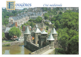 35 FOUGERES Citadelle Les Remparts Carte Vierge Non Circulé (Scan R/V )n° 62 \MO7026 - Fougeres