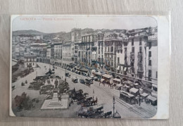 GENOVA - Piazza Caricamento - Primi '900 - Animata - Genova