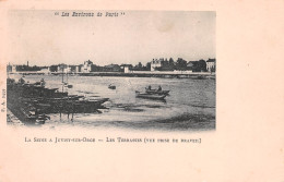 91 La Seine à JUVISY SUR ORGE - Les Terrasses - Vue Prise De Draveil  Carte Vierge Non Circulé (Scans R/V) N° 38 \MO7028 - Juvisy-sur-Orge