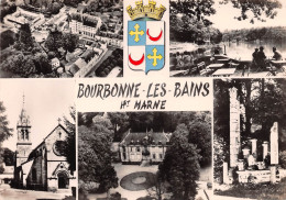 52 Bourbonne-les-Bains Multivue Carte Vierge  (Scans R/V) N° 12 \MO7029 - Bourbonne Les Bains