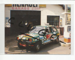 63 - CHIDRAC - GARAGE RENAULT / STATION SERVICE  - R 5 Alpine -  Année 1987 - Coches