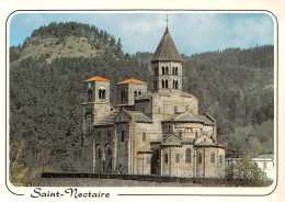 63 SAINT NECTAIRE L'église Romane Carte Vierge Non Circulée (Scans R/V) N° 1 \MO7030 - Saint Nectaire