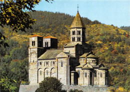 63 SAINT NECTAIRE L'église Romane Vue Du Chevet Carte Vierge Non Circulé (Scans R/V) N° 8 \MO7030 - Saint Nectaire