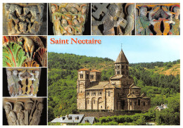 63 SAINT NECTAIRE L'église  Multivue Carte Vierge   (Scans R/V) N° 72 \MO7030 - Saint Nectaire