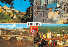 63 THIERS Vieux Ponts Sur La Durolle Emouleur Carte Vierge Non Circulé édition Du LYS (Scans R/V) N° 41 \MO7035 - Thiers