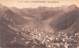 63 LE MONT DORE Vue Générale  édition Gouttefangeas Carte écrite (Scans R/V) N° 56 \MO7041 - Le Mont Dore