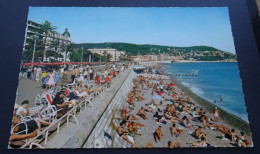 Nice - La Promenade Des Anglais Et La Plage - Collection Messager - Altri & Non Classificati