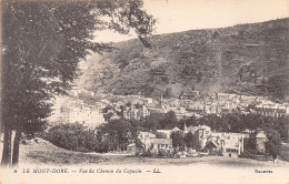 63 LE MONT DORE  Vue Du Chemin Du Capucin Carte Vierge Non Circulé  (Scans R/V) N° 11 \MO7042 - Le Mont Dore