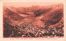 63 LE MONT DORE  Vue Générale Et Vallée Du Sancy (Scans R/V) N° 28 \MO7042 - Le Mont Dore