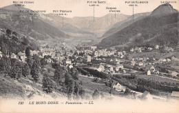 63 LE MONT DORE Panorama (Scans R/V) N° 1 \MO7043 - Le Mont Dore