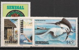 SENEGAL - 1989 - N°YT. 793 à 796 - Tourisme - Neuf Luxe ** / MNH / Postfrisch - Senegal (1960-...)