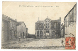 CPA 51 DAMPIERE-LE-CHATEAU La Maison Commune - La Poste - Autres & Non Classés