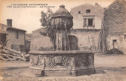 63 SAINT SATURNIN La Fontaine (Scans R/V) N° 84 \MO7043 - Châtel-Guyon