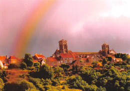 89 VEZELAY Arc En Ciel Sur La Colline Carte Vierge Non Circulé  (Scans R/V) N° 25 \MO7044 - Vezelay