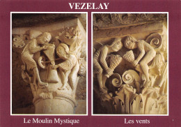 89 VEZELAY Le Moulin Mystique Et Les Vents Carte Vierge Non Circulé éditions Vogade  (Scans R/V) N° 55 \MO7044 - Vezelay