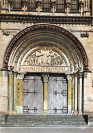 89 VEZELAY La Basilique Le Portail Central De La Façade Carte Non Circulé édition Valoire (Scans R/V) N° 16 \MO7045 - Vezelay