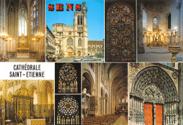 89 SENS Multivue  Carte Vierge Non Circulé éditions Valoire (Scans R/V) N° 28 \MO7046 - Sens