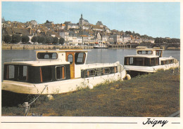 89 JOIGNY  Péniches Aux Bords De L'yonne Carte Vierge Non Circulé édition Nivernaises (Scans R/V) N° 4 \MO7047 - Joigny