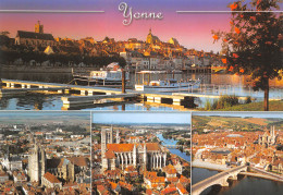89 JOIGNY Multivue Sens Auxerre Villeneuve Carte Vierge Non Circulé éditions Valoire (Scans R/V) N° 26 \MO7047 - Joigny
