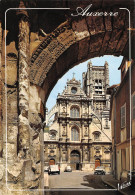 AUXERRE Porte St Père Et Vue Sur L'église ST Pierre Carte Vierge Non Circulé éditions Valoire (Scans R/V) N° 3 \MO7048 - Auxerre