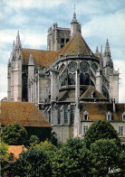 AUXERRE Abside De La  Cathédrale Détail Carte Non Circulé éditions Valoire (Scans R/V) N° 17 \MO7048 - Auxerre