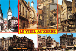 AUXERRE Multivue  Carte Vierge Non Voyagé éditions Valoire (Scans R/V) N° 59 \MO7048 - Auxerre