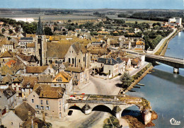 89 PONT SUR YONNE Vue Aérienne Carte Vierge Non Circulé éd Combier (Scans R/V) N° 51 \MO7049 - Pont Sur Yonne