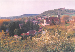 89  ASQUINS Prés De Vézelay Vue Générale Carte Vierge édition Gérald  (Scans R/V) N° 75 \MO7049 - Vezelay