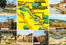 89 Le Canal De Bourgogne Tonnerre Germigny Ravières  Carte Vierge  éd Valoire (Scans R/V) N° 20 \MO7050 - Villeneuve-la-Guyard