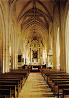 89 TREIGNY Saint Sauveur En Puisaye Intérieur De L'église La Nef Carte Vierge  édition F.P (Scans R/V) N° 50bis \MO7050 - Treigny