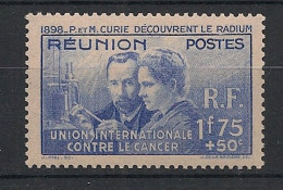 REUNION - 1938 - N°YT. 155 - Marie Curie - Neuf Luxe ** / MNH / Postfrisch - Nuevos