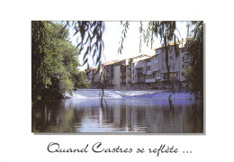 81 CASTRES Reflets Sur L'AGOUT Carte Vierge Non Circulé édition Défi Communication (Scans R/V) N° 59 \MO7051 - Castres