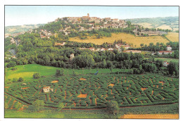 81 Cordes-sur-Ciel Jardins Du Chateau Coté Nord Et Vallée Du Cérou Carte Vierge édition P.BLANC(Scans R/V) N° 25 \MO7052 - Cordes