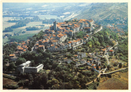 81 CORDES Sur CIEL Vue  Aérienne Coté Sud Ouest Carte Vierge Non Circulé édition Théojac (Scans R/V) N° 20 \MO7053 - Cordes