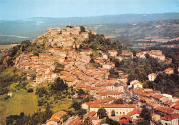 81 CORDES Sur CIEL Vue  Générale Aérienne Carte Vierge Non Circulé édition AS (Scans R/V) N° 23 \MO7053 - Cordes