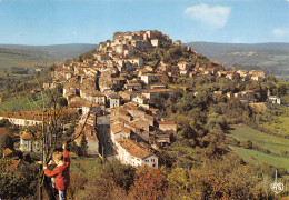 81 CORDES Sur CIEL Vue Générale Carte Vierge Non Circulé édition Apa-Poux AS  (Scans R/V) N° 30 \MO7053 - Cordes