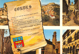 81 CORDES Sur CIEL Texte De Lucile IMBERT  Carte Vierge Non Circulé édition Apa-Poux  (Scans R/V) N° 48 \MO7053 - Cordes