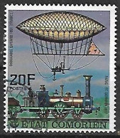 1977 Comores Transporte Trenes Zepelin 1v. - Zeppeline