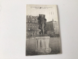 Carte Postale Ancienne (1936) Levallois-Perret Parc De La Planchette L’Aveugle Et Le Paralytique - Levallois Perret