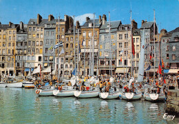 14 HONFLEUR Vieux Bassin Et Façade Quai Sainte Catherine éditions LE GOUBEY (Scans R/V) N° 64 \MO7055 - Honfleur