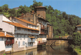 64 SAINT JEAN PIED DE PORT  Maisons Sur La Nive Carte Vierge Non Circulé édition Lavielle (Scans R/V) N° 22 \MO7056 - Saint Jean Pied De Port